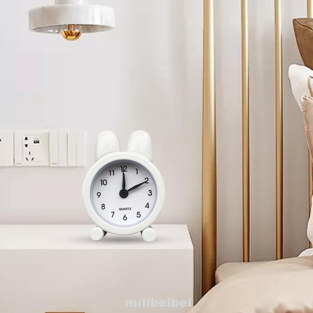 Home Office Decoration Electronic Battery Operated Student Travel Mechanical Mini Metal Alarm Clock Shopee Indonesia