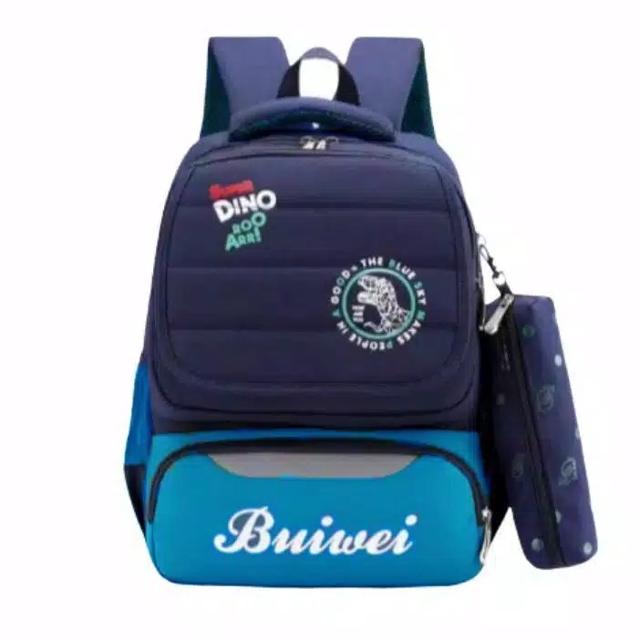 RR DINO - Tas Sekolah Anak SD SMP SMA Ransel Backpack Korea Fashion Lucu-4