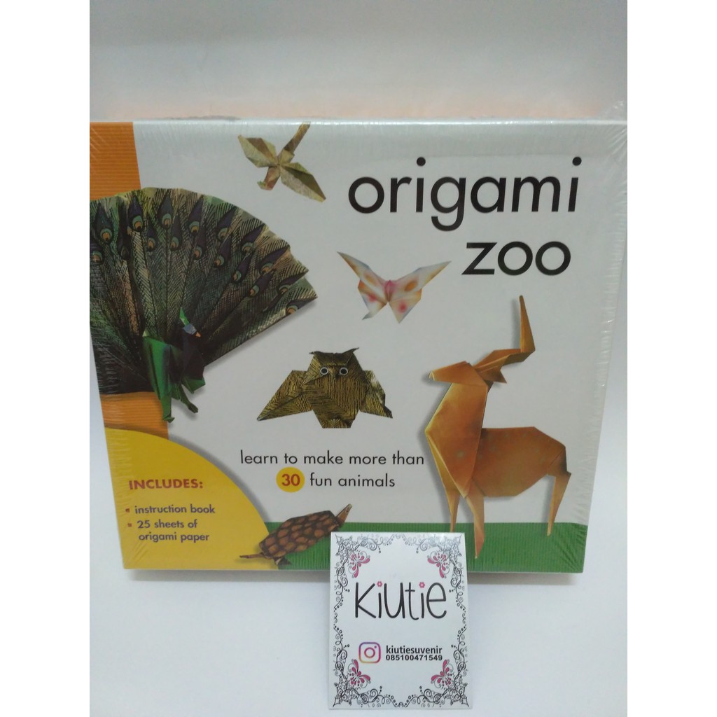Mainan Origami Zoo