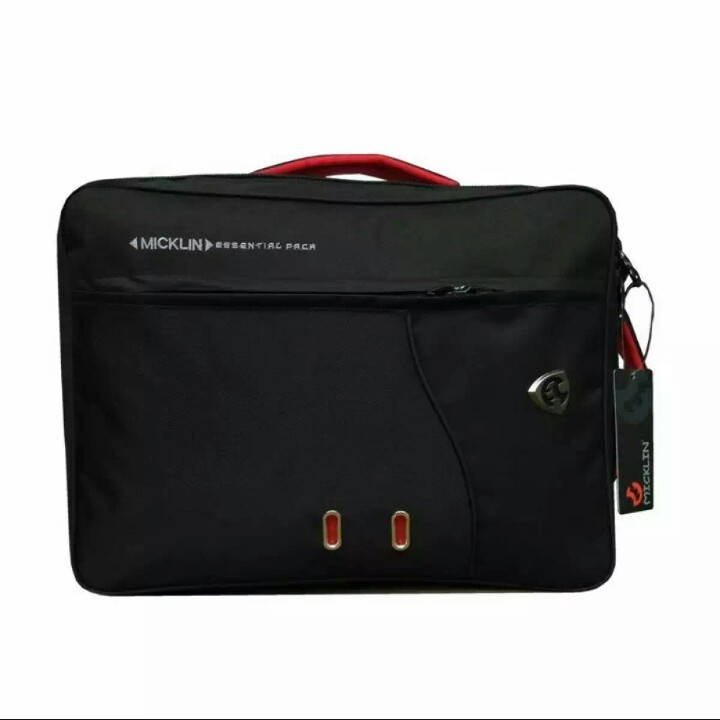 Tas Ransel Pria Micklin Tas Fashion Pria multifungsi Tas Laptop 17 inchi - Black