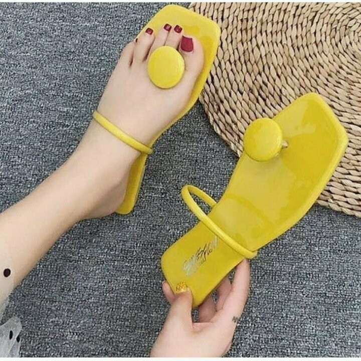 NunuLisaTan - SANDAL JAMUR - Sendal Teplek Sandal Santai Korea Wanita Lucu
