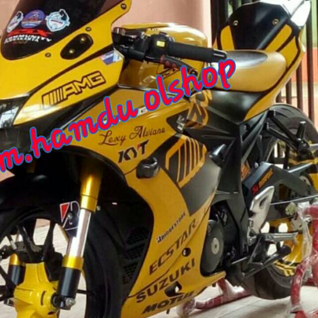 SUZUKI COVER SHOCK USD GSX 150 r