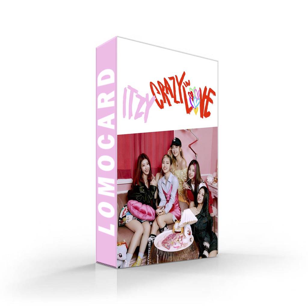 LOMO CARD ITZY CRAZY IN LOVE