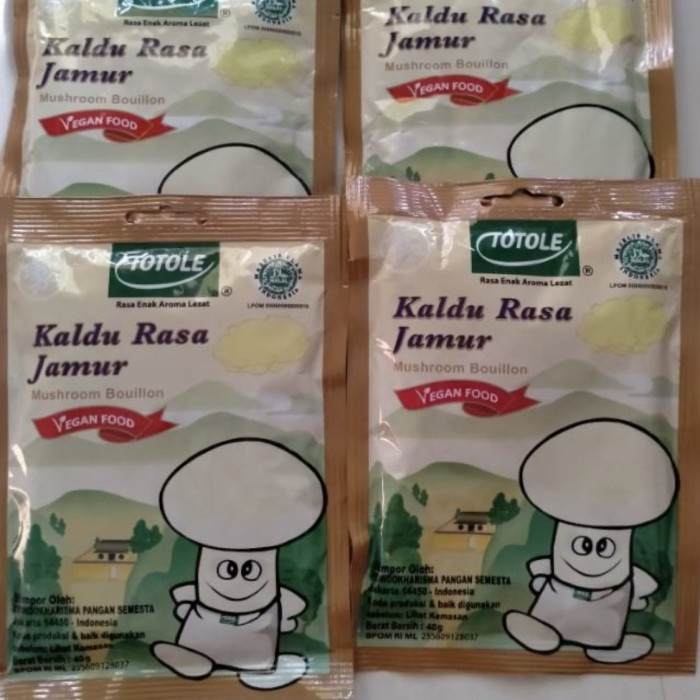 

MURAH totole kaldu jamur 40gr penyedap rasa alami halal sehat