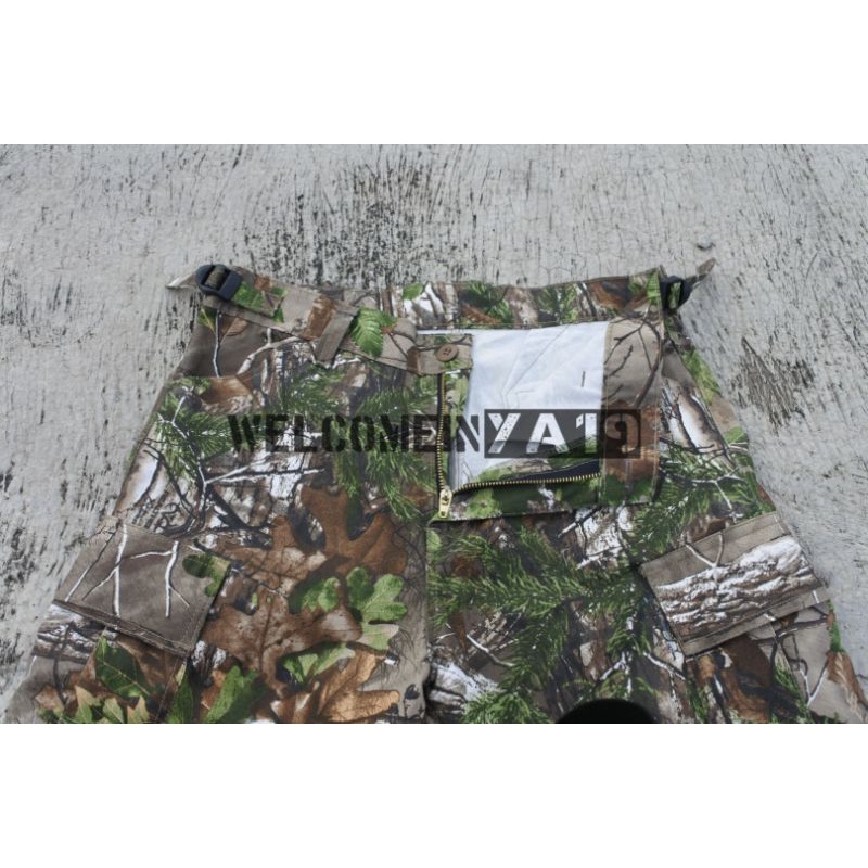 Premium Long Cargo Cotton Realtree Xtra Green