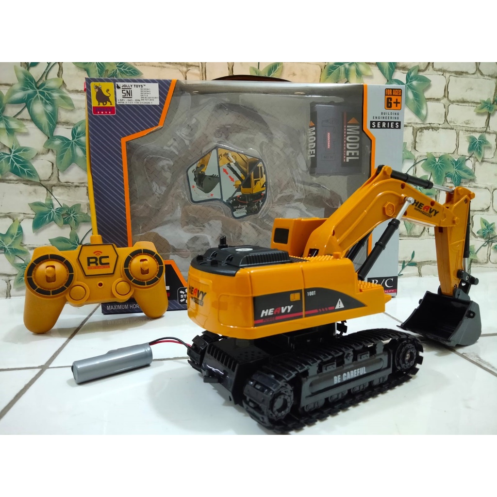 Mainan RC Excavator Sedang Model Contruction Mainan RC Beko Anak 689-803