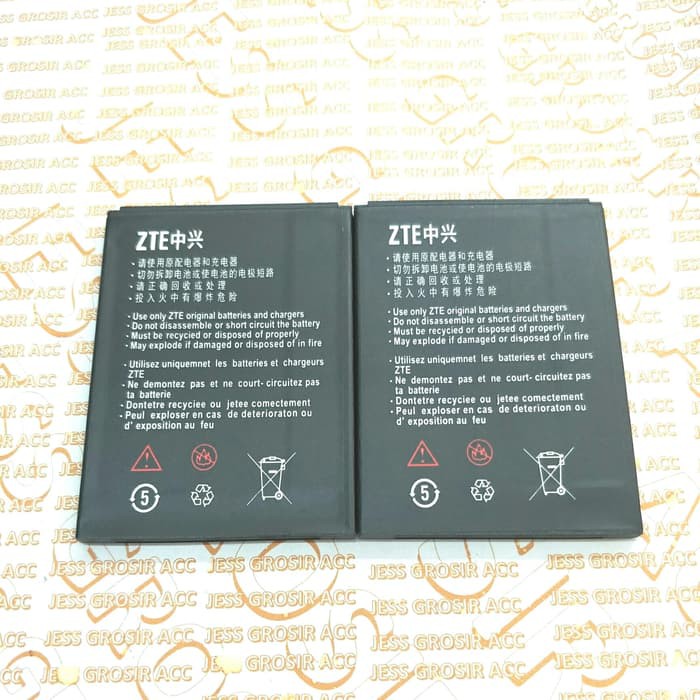 Baterai Battery Original ZTE Blade A5 Bolt V9820 4G Lte N986 Andromax V V1 V2 Li3823T43P3h735350