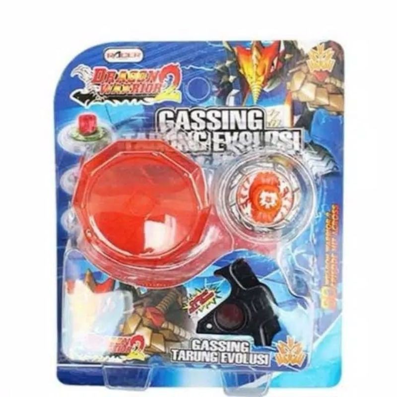 Gasing Tarung Evolusi Dragon warrior 2 set 59028