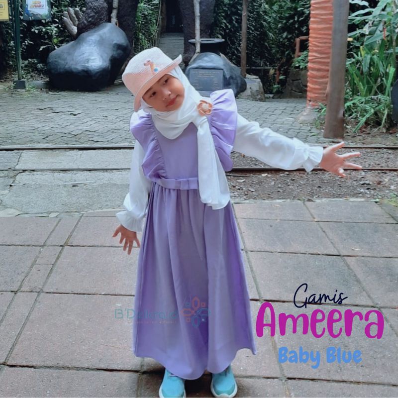 GAMIS ANAK gamis murah berkualitas gamis Ameera (GROSIR LEBIH MURAH )