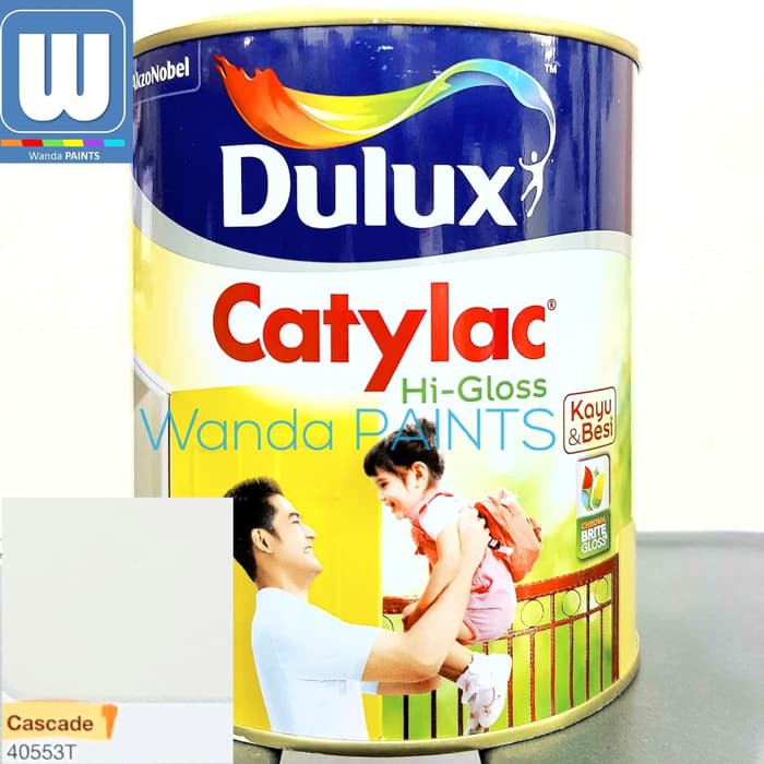 Cat Minyak DULUX CATYLAC HI GLOSS Cascade 40553 T (1 KG)