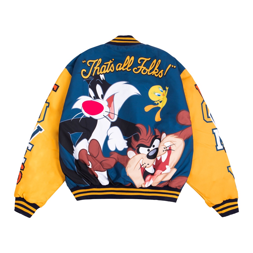 LOONEY TUNES BE FRIEND JACKET - NAVY-4