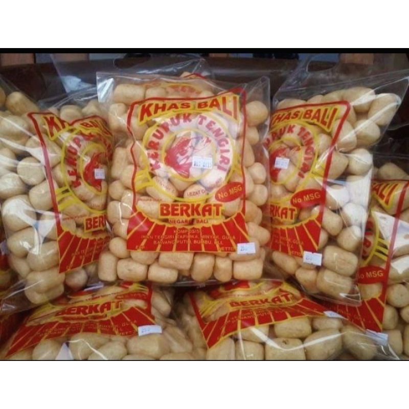 

kerupuk tengiri berkat kemasan 250gr