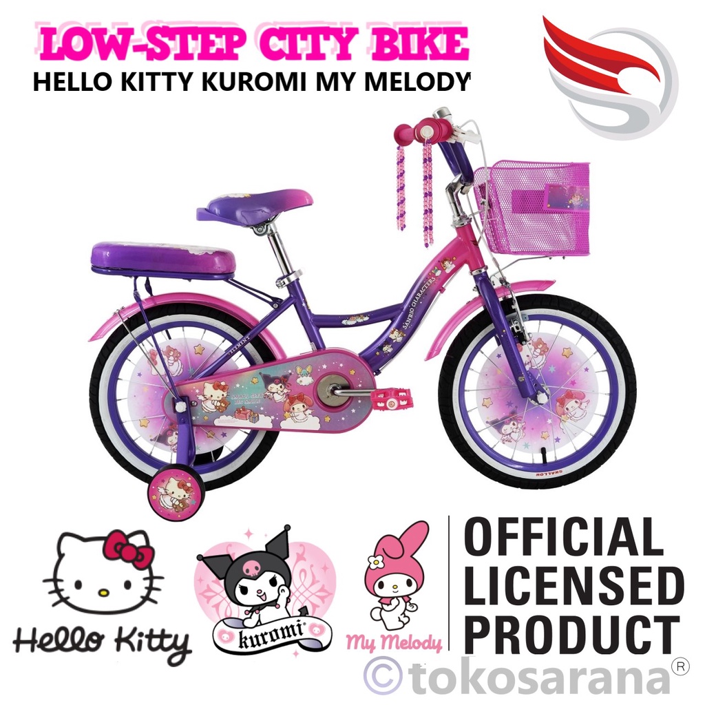 bike hello kitty