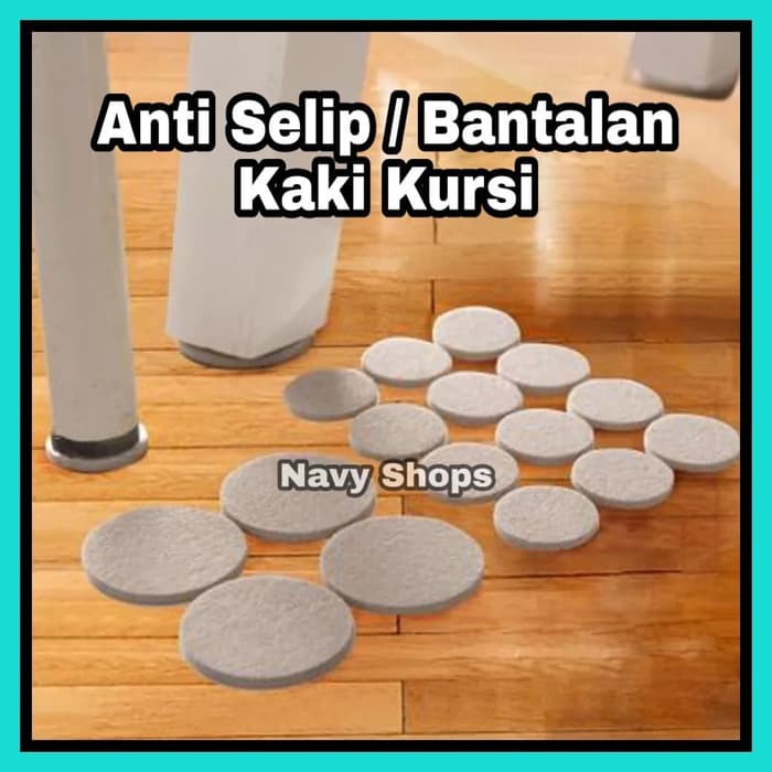 NA Anti Selip Kursi - Bantalan Kaki Kursi isi 20pcs FIXA