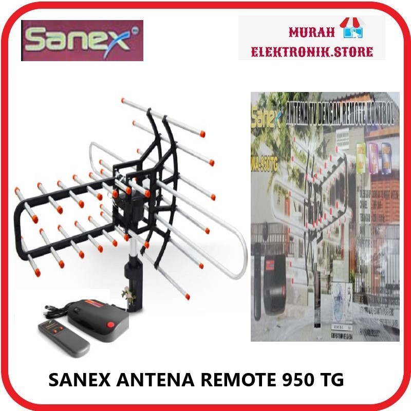 ANTENA REMOTE SANEX WA 950 TG / WA 950TG + BOOSTER + KABEL