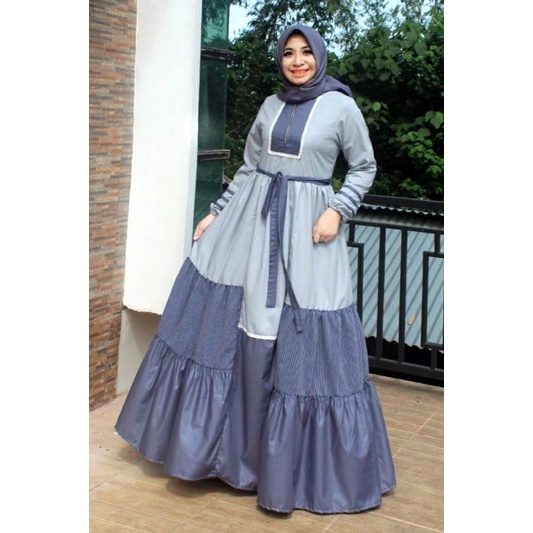 DEURA Busana Muslim Terbaru / Dress Deura / Gamis Deura Original / Setelan Gamis Deura 239 BUTIK BRA