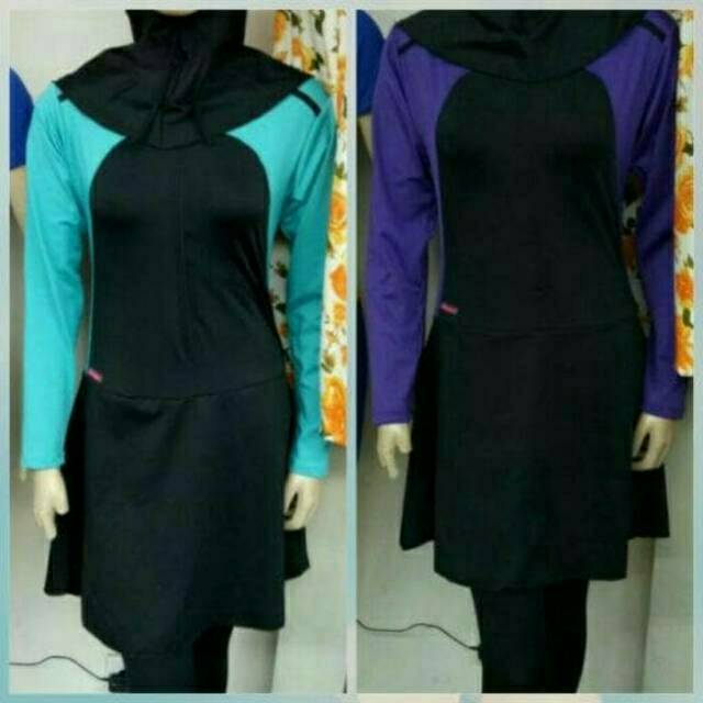 BAJU RENANG MUSLIMAH WANITA DEWASA MUSLIM BEN'S ORI ORIGINAL