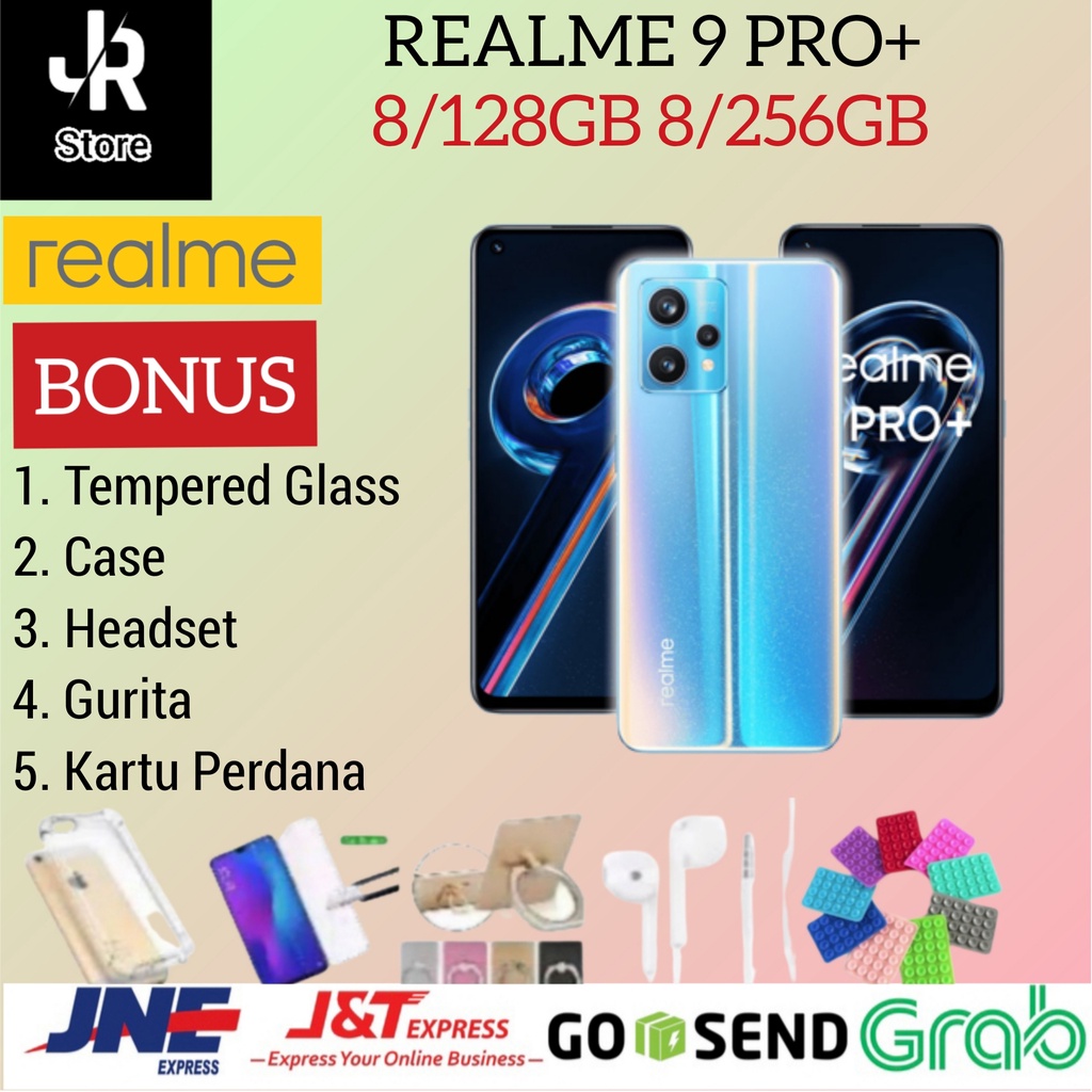 REALME 9 PRO+ 5G RAM 8GB 256GB 8/128GB GARANSI RESMI REALME