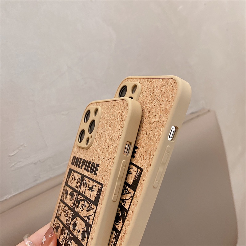 One Piece Log Phone Case Is Suitable for IPhone 13 12 11 Pro X Xs Max 7 8 Plus Anti-fall Casing