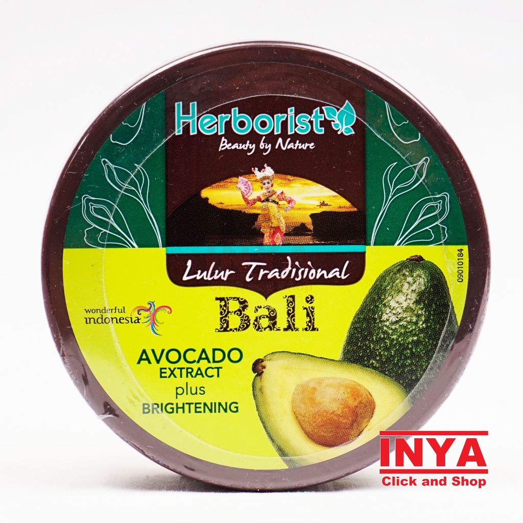 HERBORIST LULUR TRADISIONAL BALI AVOCADO EXTRACT 100gr