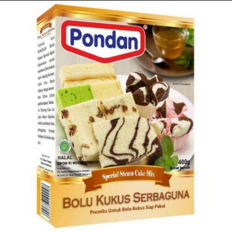 

pondan bolu kukus serbaguna 400 gram