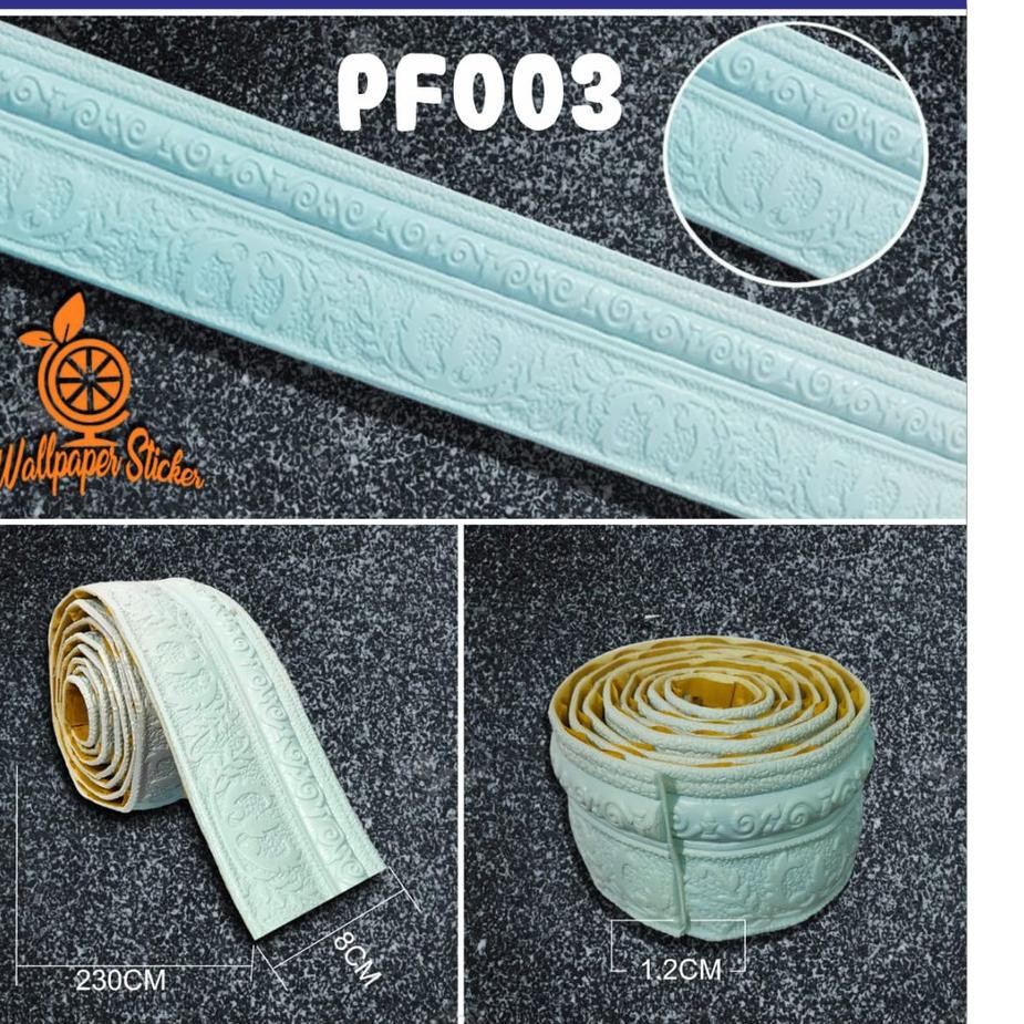 TEERLARIS LIST FOAM PROFIL 3D Wall Frame TV List Pigora Border Foam / Moulding 3d Wallpaper PLAFON /