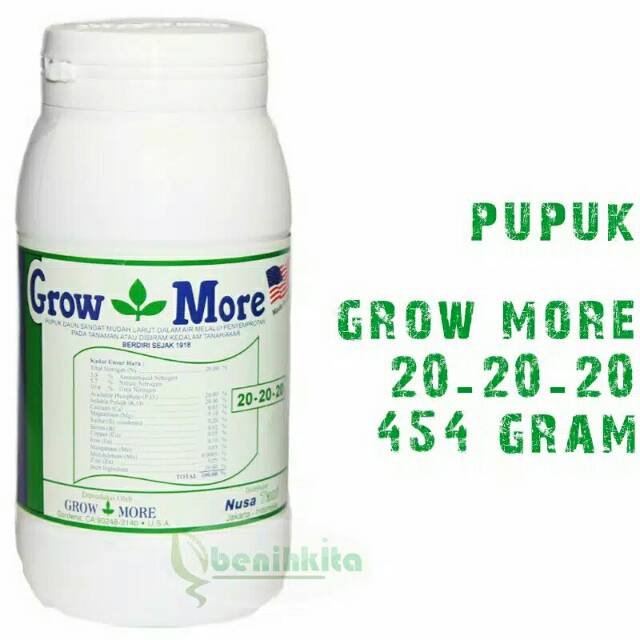 Pupuk growmore 20 20 20 (growmore seimbang)