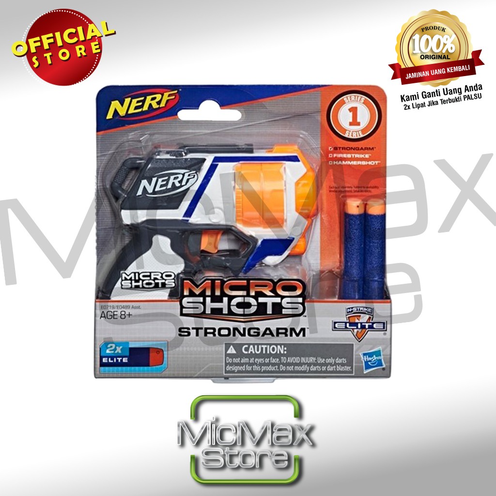 Nerf Micro Shots Strongarm Microshots Original Hasbro