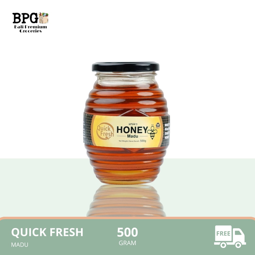 

QUICK FRESH Honey Jar 500 Gr / Madu