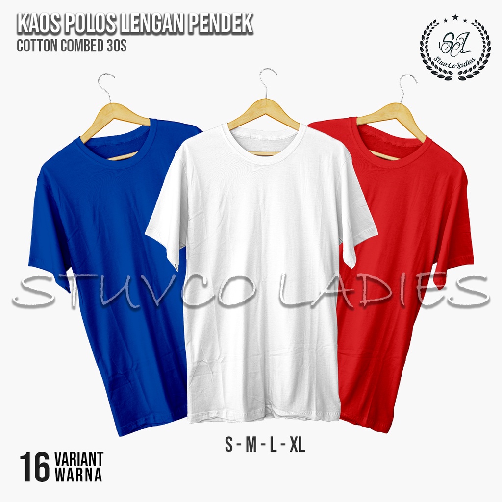 T SHIRT KAOS POLOS KATUN COMBED 30S HIJAU BOTOL PREMIUM PRIA WANITA