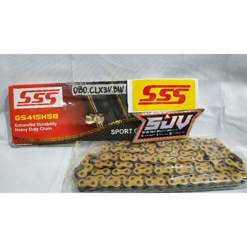 RANTAI SSS 428 415 HSB HSBT GOLD TERMURAH