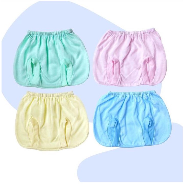 Celana Pop Newborn dasar warna isi 4 Fiyeli