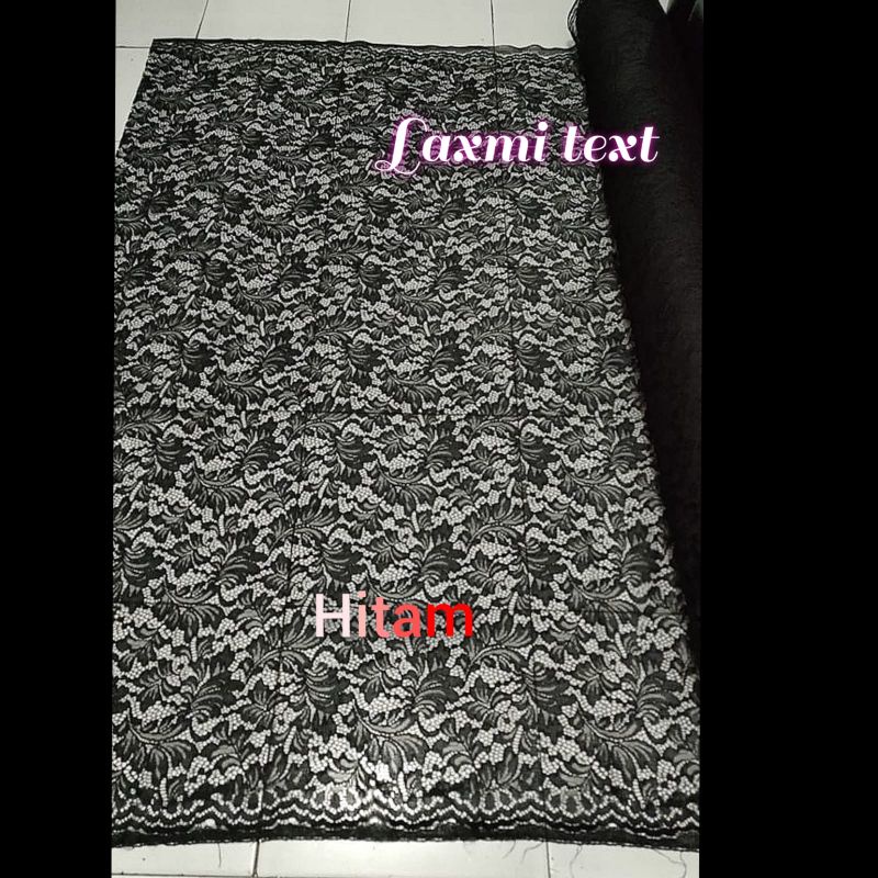 Kain Brukat Cord Gliter / Bahan Brokat Corneli / Cocok Untuk Gaun Dress Kebaya