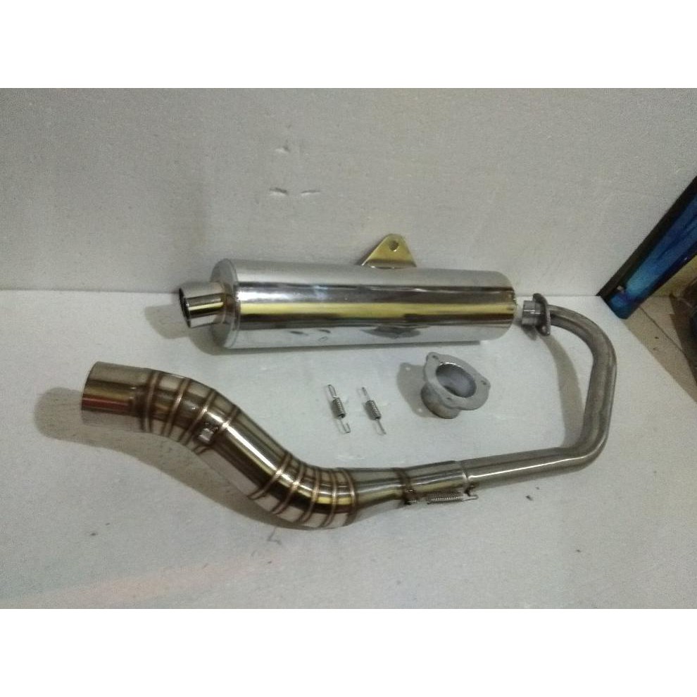 Baru Knalpot Standar Satria Fu Thailand Kw Buat Motor Satria Fu Vixion Bison Jupiter Mx Dll Murah