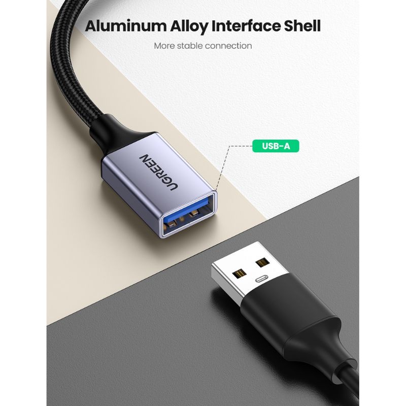 UGREEN Kabel OTG USB Type-C to USB 3.0 Female Nylon Braided