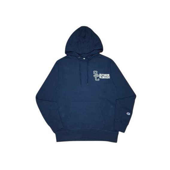 Champion "City Series Southern Colorado" Japan Hoodie Navy Blue (C8-L110R) Original 100%