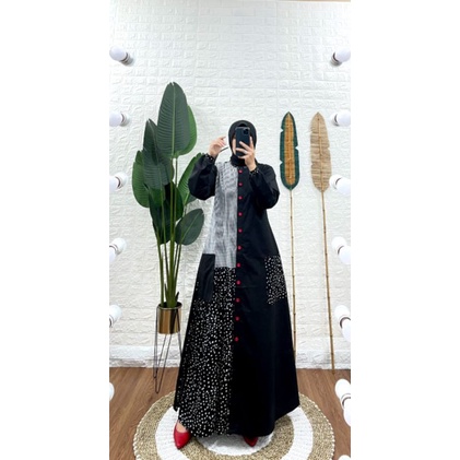 GAMIS SYAINA BY S-MUT KATUN KOMBINASI