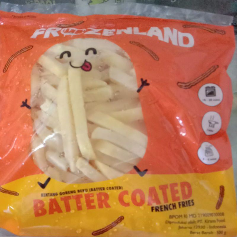 

frozenland batter 500gram