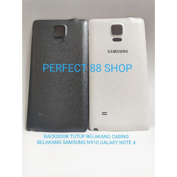 BACKDOOR TUTUP BELAKANG CASING BELAKANG SAMSUNG N910 GALAXY NOTE 4