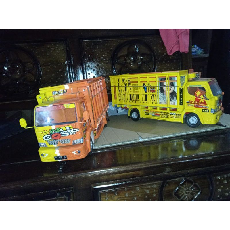 truk oleng truk oleng miniatur truk oleng miniatur kayu truk mainan truk oleng murah truk miniatur