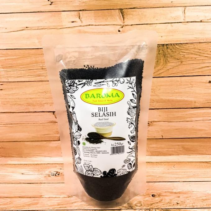 

bumbu Biji Selasih / Basil seed 250gr - Baroma Bumbu Rempah