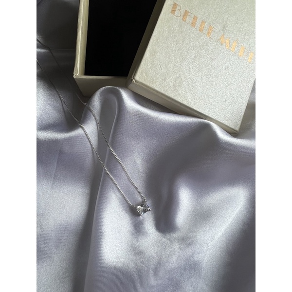 Emerald Cut Pendant Necklace