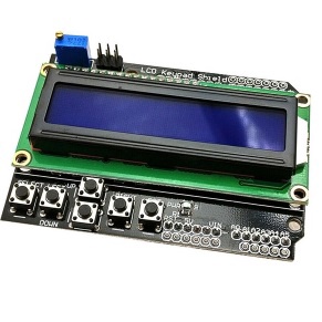 LCD 1602 16x2 Blue Backlight LCD Screen Keypad Shield for Arduino UNO MEGA