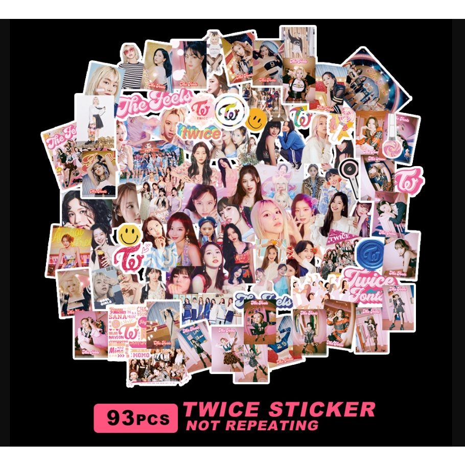 Stiker Foto Idol Twice Ins Anti Air