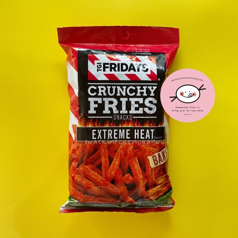TGI Fridays Crunchy Fries Extreme Hot