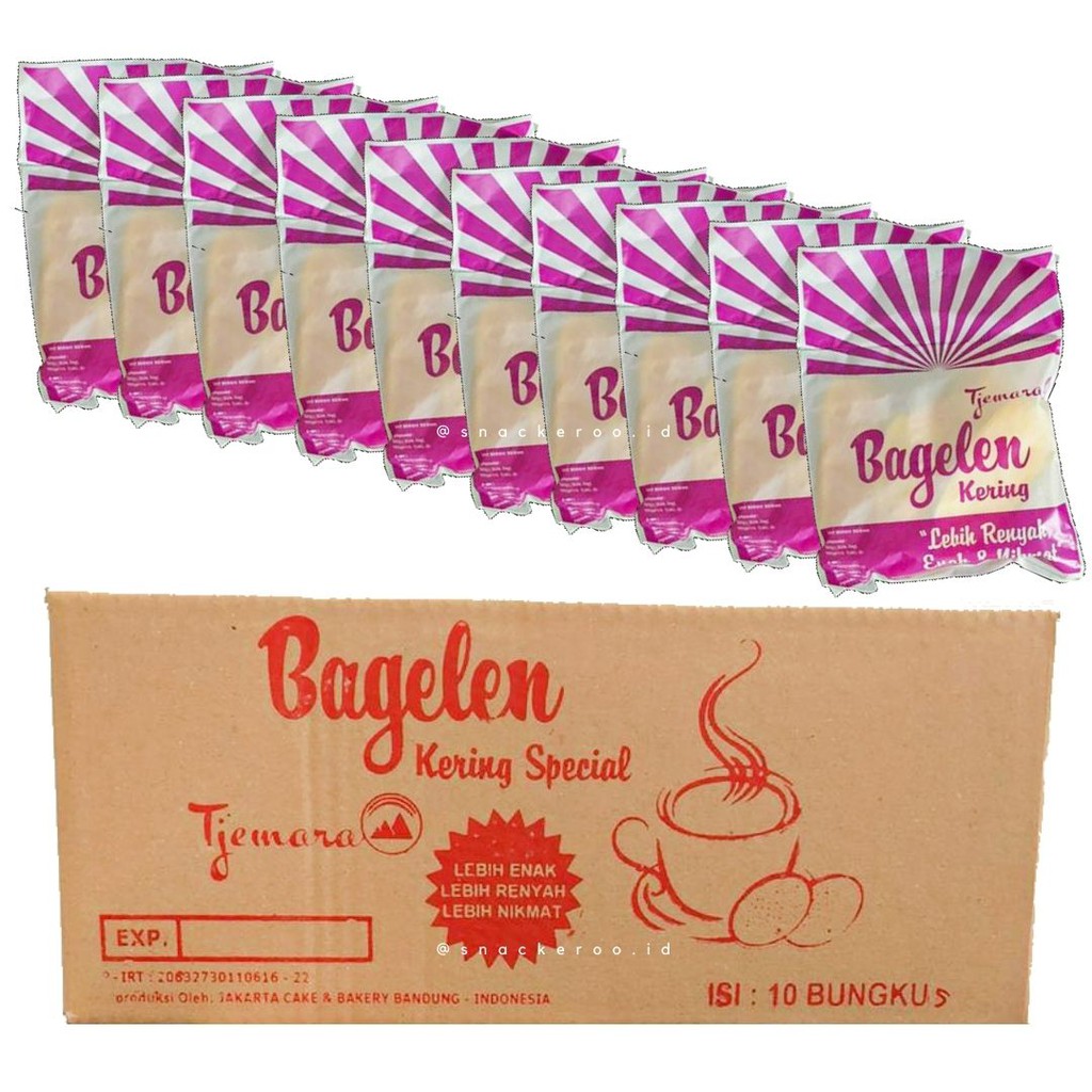 

TERMURAH!! 10 pack Bagelen Tjemara Bandung