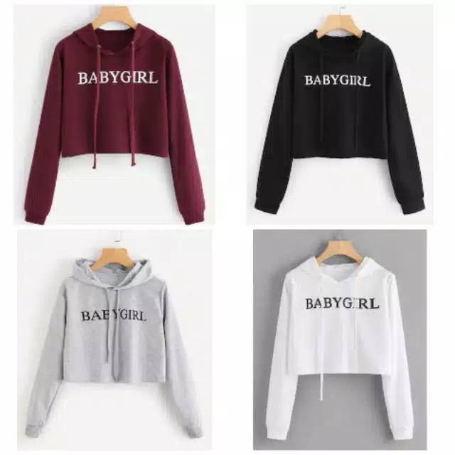 JNY.Co Sweater Hoodie Crop BABY GIRL