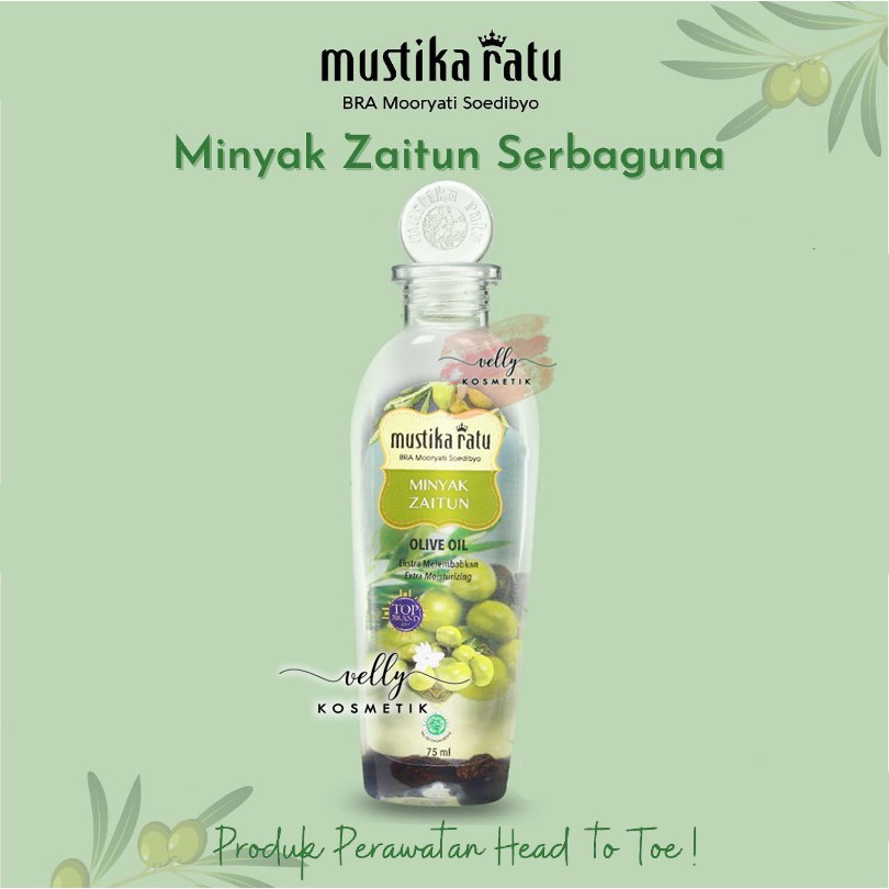 Mustika Ratu Minyak Zaitun 75ml | 175ml