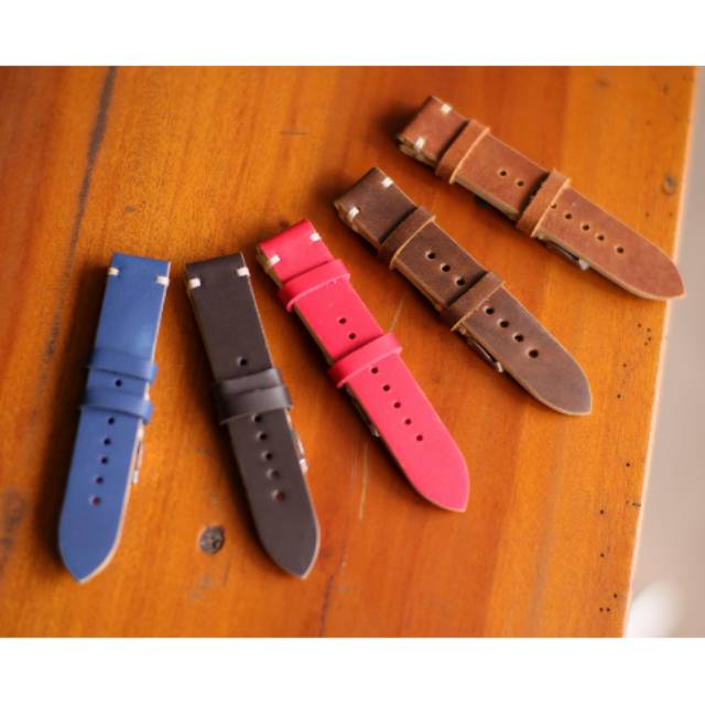 Strap jam tangan kulit asli