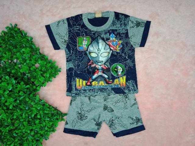 Ss#310 Pakaian Anak Laki-laki size 7-9tahun / Baju Musik / Baju Nyala / Setelan Anak Cowok